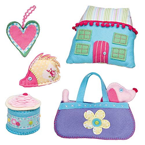 Detalle de Galt Sewing Case – Learn to Sew Arts and Crafts Kit for Kids (Ages 7+)