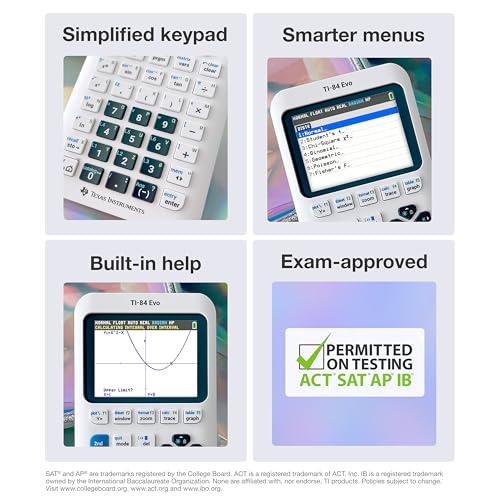 Detalle de TI-84 Evo Graphing Calculator by Texas Instruments