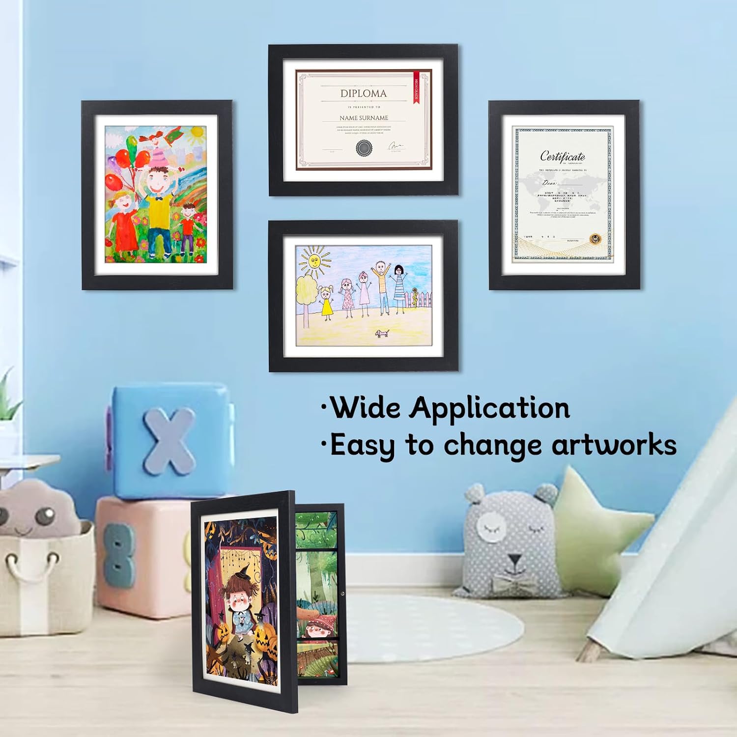 Detalle 2 de Wesellcan Kids’ Art Frames, 3-Pack