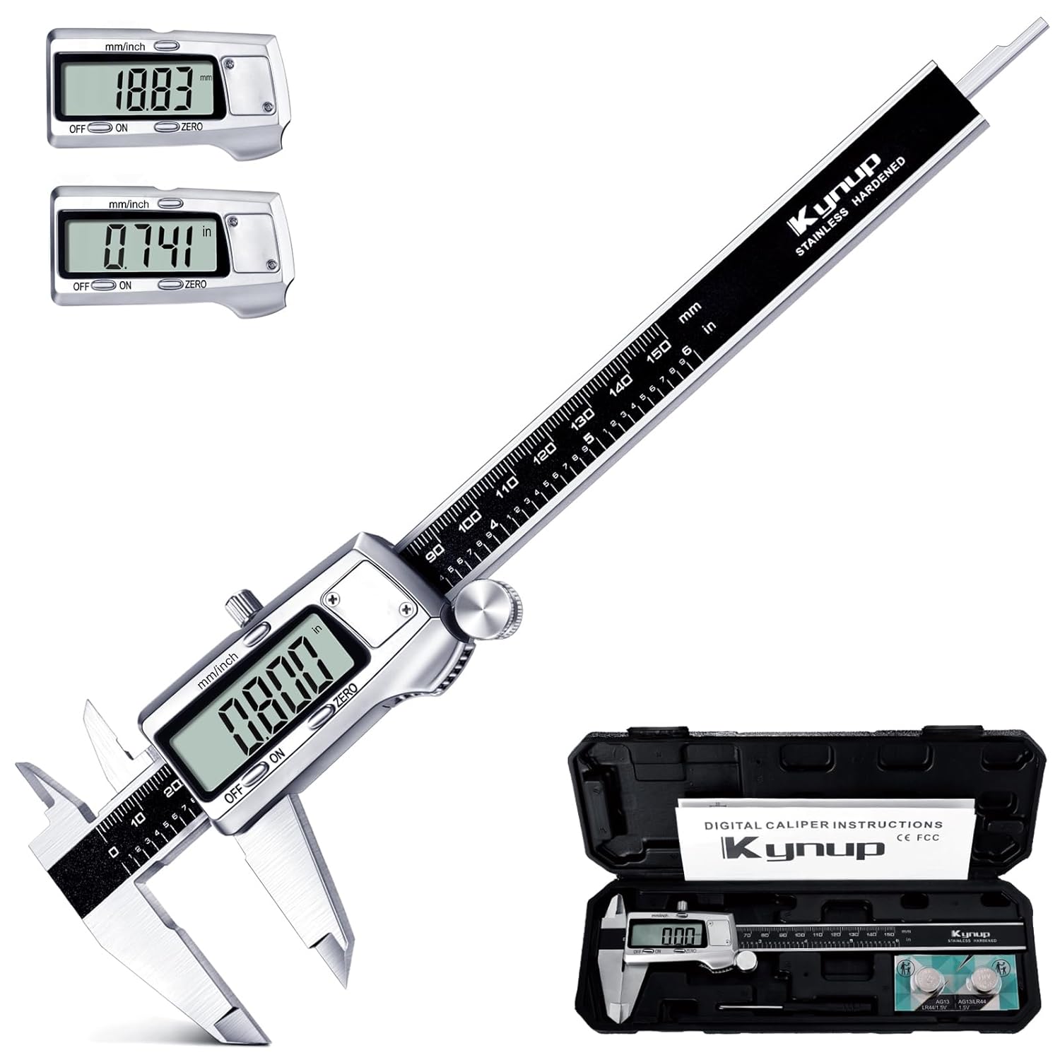 Detalle de Kynup Digital Caliper 150mm electronic caliper