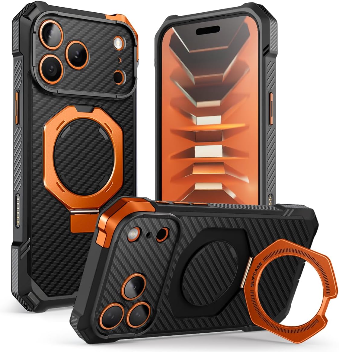 Detalle de SUPCASE AramidOG iPhone 17 Pro Max Case 6.9"