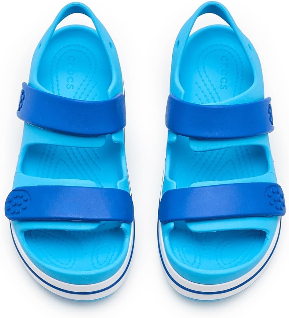 Detalle de Crocs Crocband Cruiser Sandali Venezian/Blue Bolt (36) – Comfort e stile per l’estate