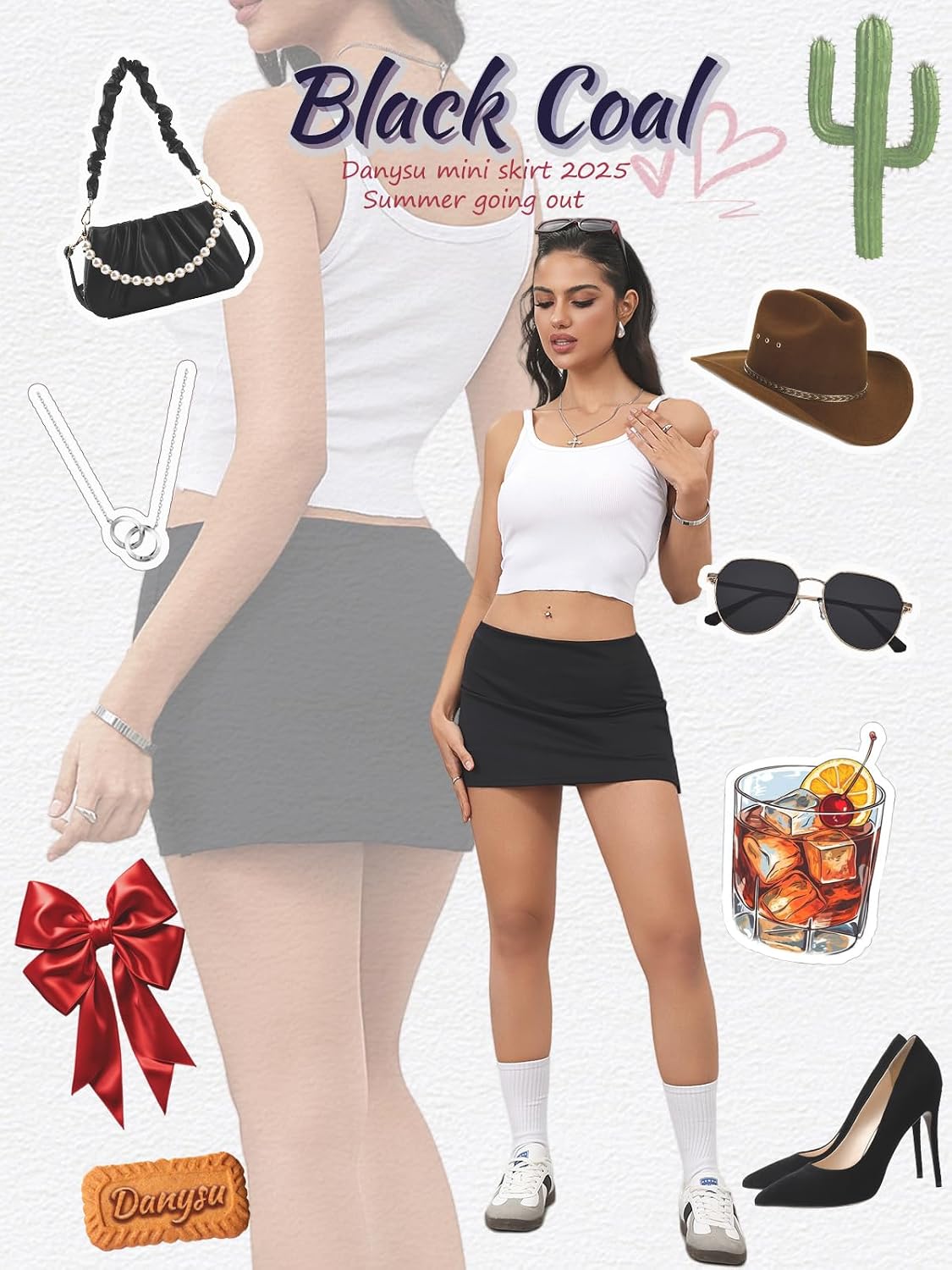 Thumbnail 6 de Danysu Stretchy Mini Skort 1 cm