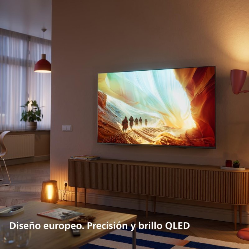Detalle 2 de Philips 65PQS7801/12: TV QLED 65" 4K con HDR10+ y Dolby Atmos, Titan OS