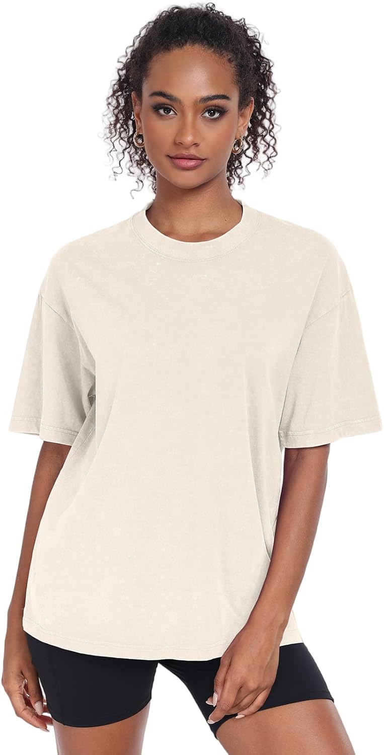 Thumbnail 1 de Washed Vintage Oversized T-Shirt 1pc