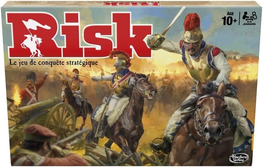 Detalle de Hasbro Gaming Risk Classic Strategy Board Game (2-5 Players) – Conquest Board Game for 10+ Year Olds
