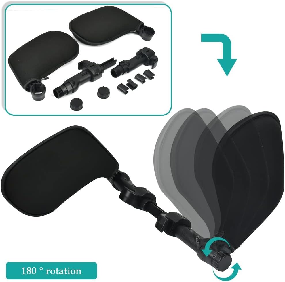 Detalle de OctBird Car Headrest Pillow 37 x 28cm