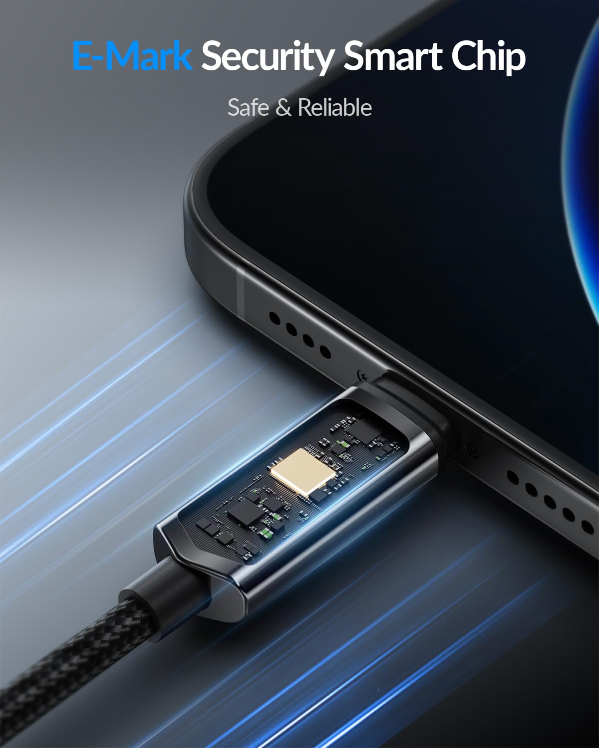 Thumbnail 5 de SOOPII Cable USB C a USB C 1.2m 2U, carga rápida 240W ⚡