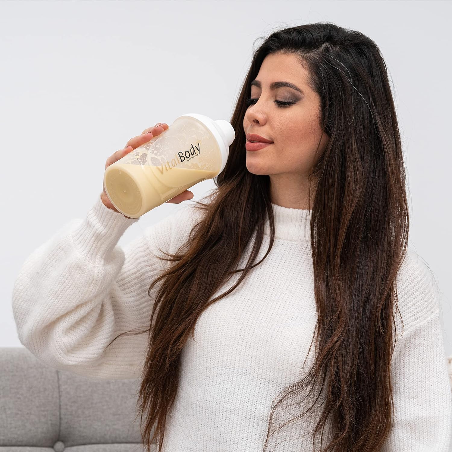 Thumbnail 6 de VitalBodyPLUS DailyShake Double Chocolate (450 g) – kalorienarmer Mahlzeitenersatz zum Abnehmen