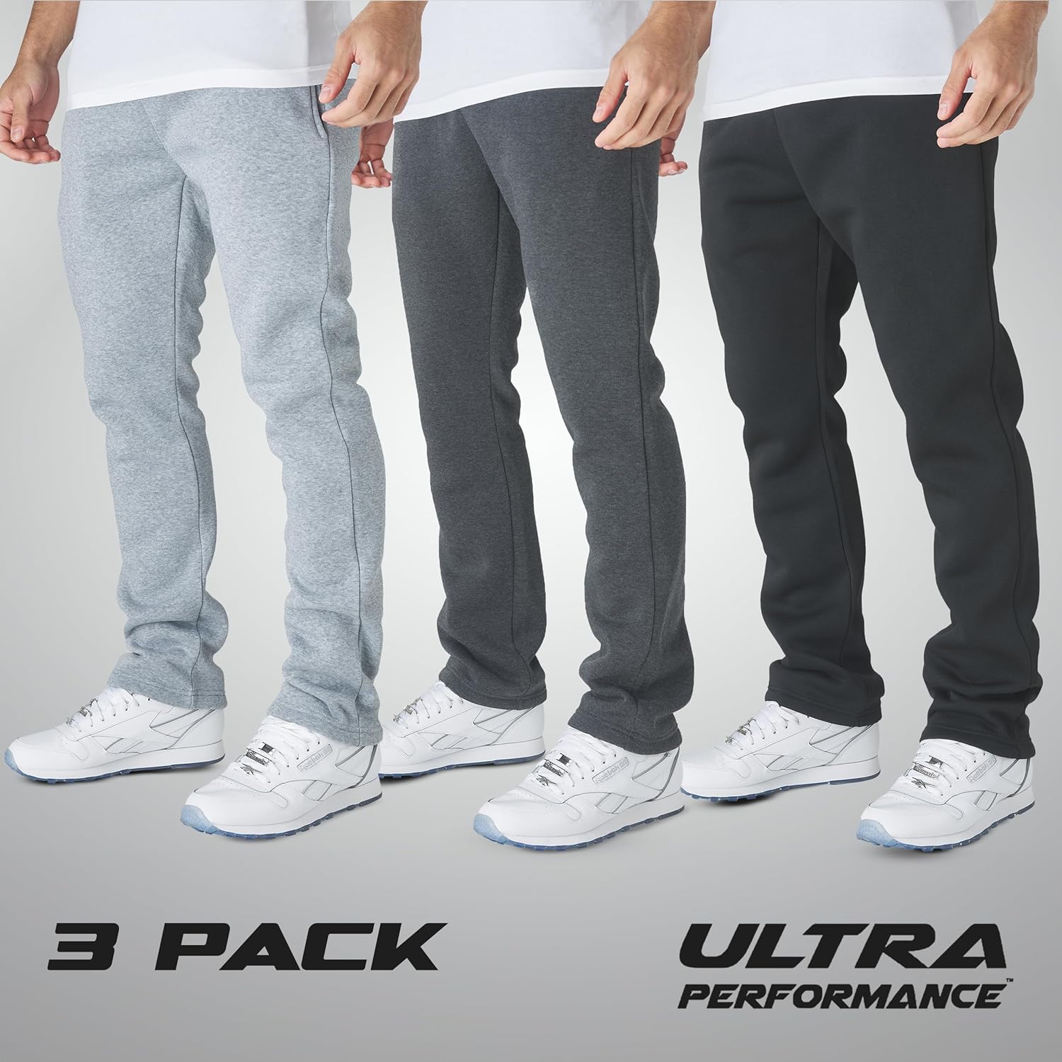 Detalle 2 de Ultra Performance 3 Pack Wide Leg Sweatpants 3-pack