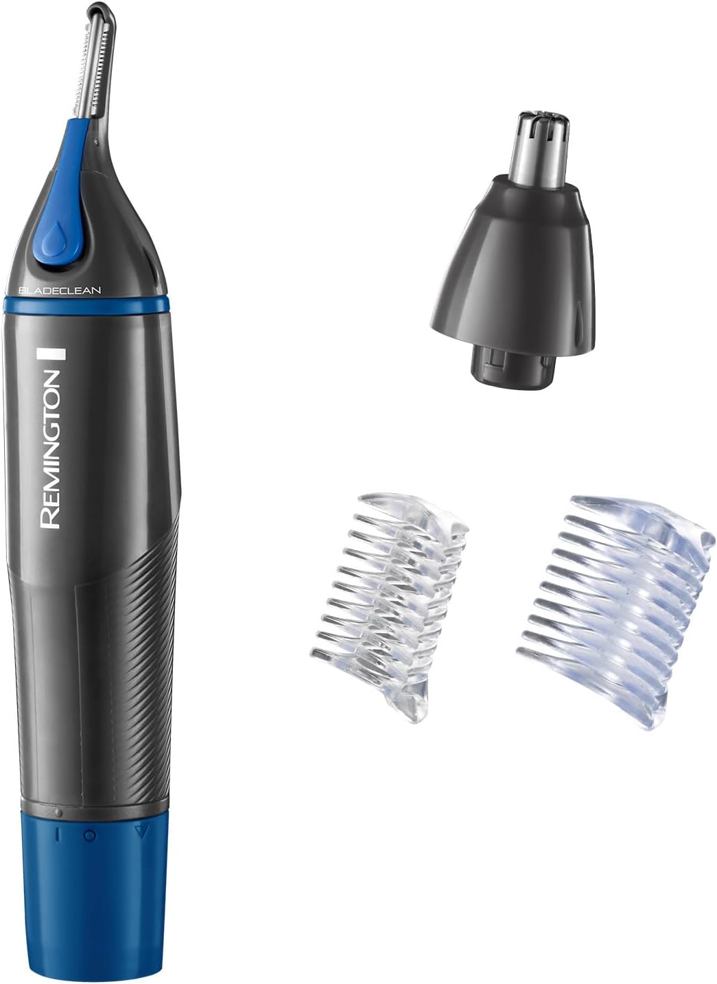 Detalle de Remington NE3850 Hair Trimmer for Men: Nose, Ear & Eyebrow Clipper with Dual Heads