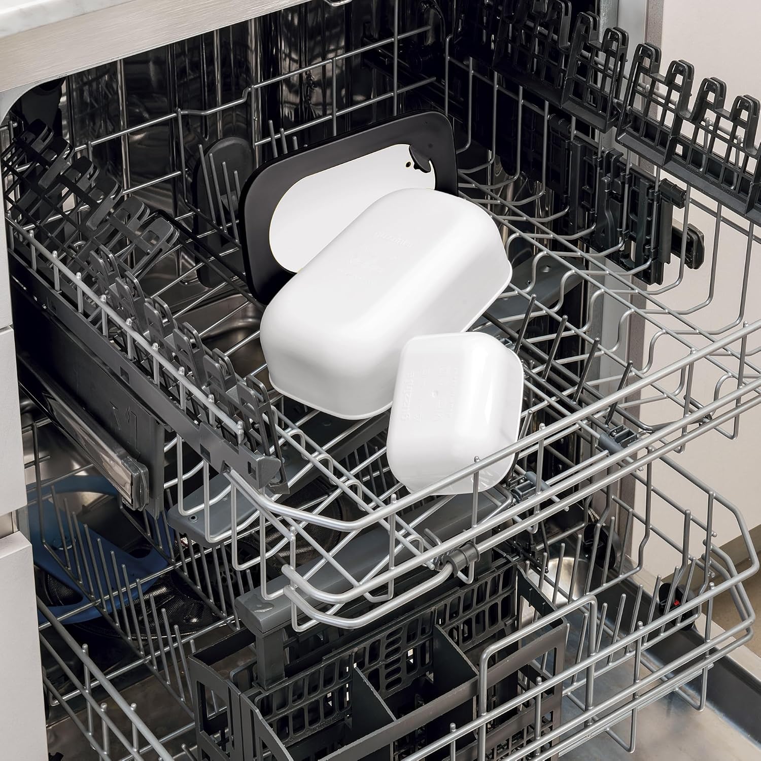 Thumbnail 2 de Guzzini Store&Go Contenitore Pranzo Portatile con posate – Bianco 900 ml