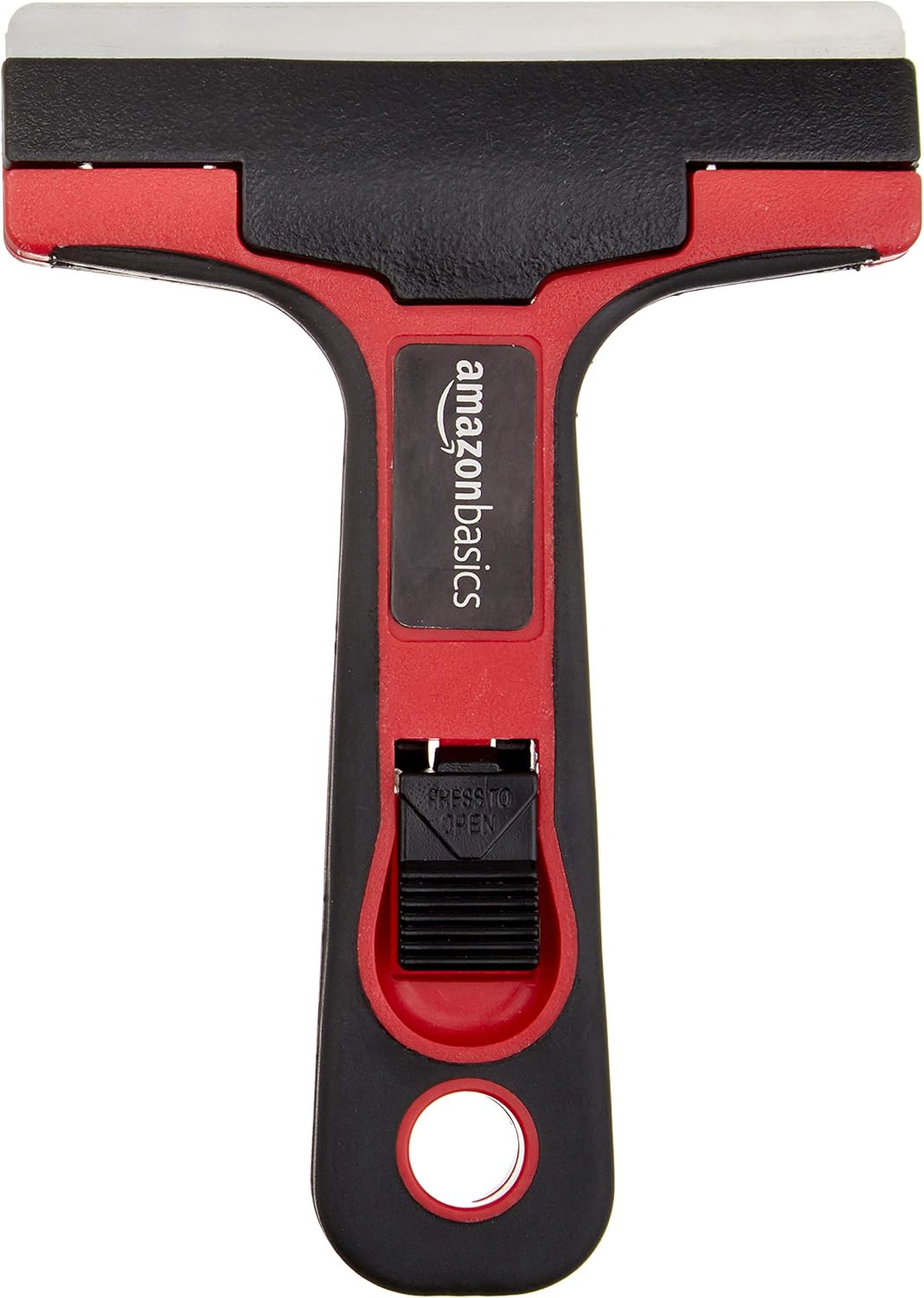 Thumbnail 2 de Amazon Basics raschietto per vetro e piastrelle con impugnatura morbida, lama da 10,16 cm