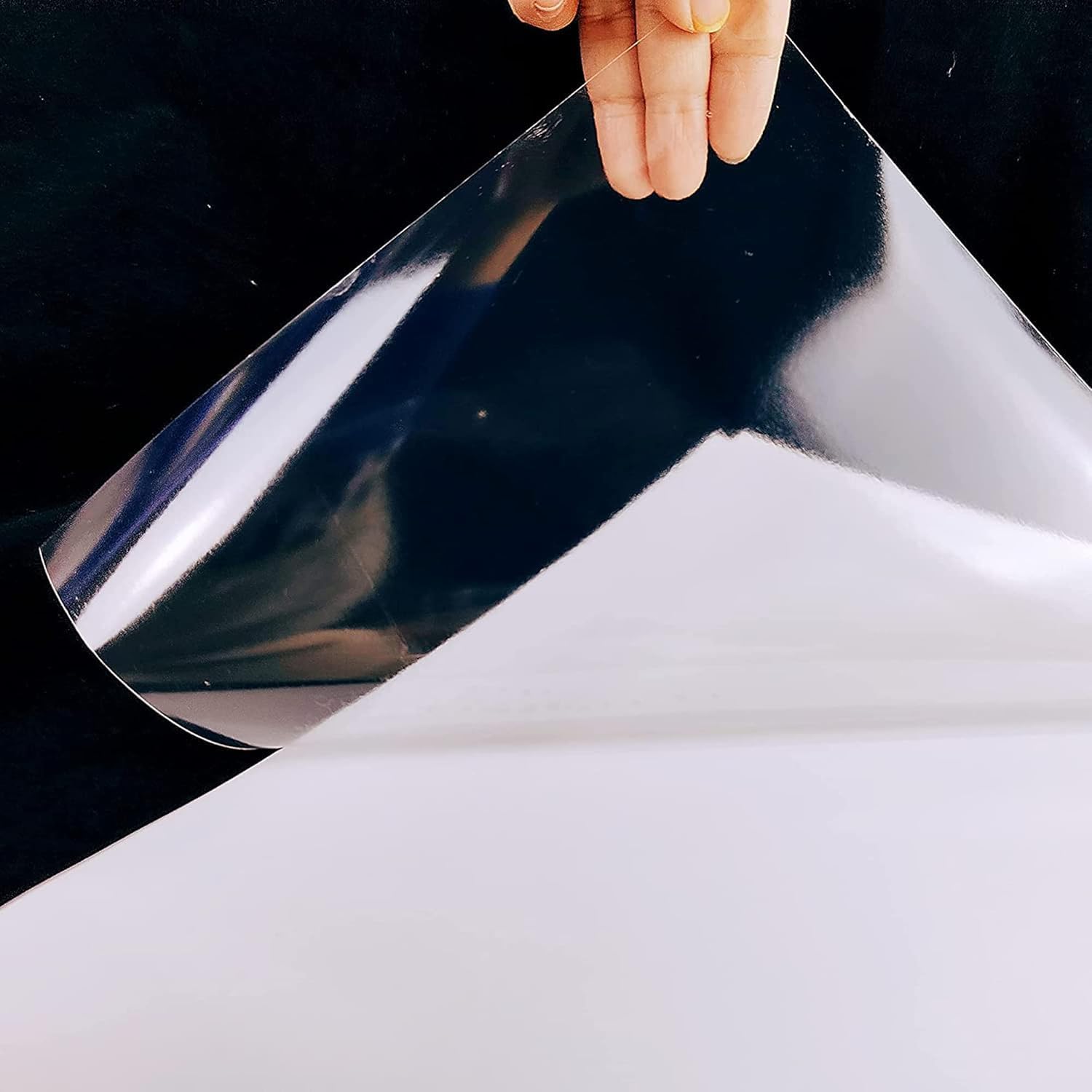 Thumbnail 3 de Ruibytree Transparentes Vinyl-Aufkleberpapier A4 für Inkjet – 60 Blätter, selbstklebend