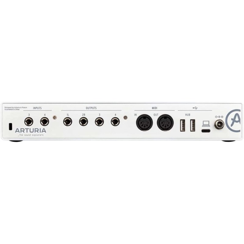 Thumbnail 3 de Arturia MiniFuse 4 Interfaz de Audio y MIDI USB Compacta Blanca
