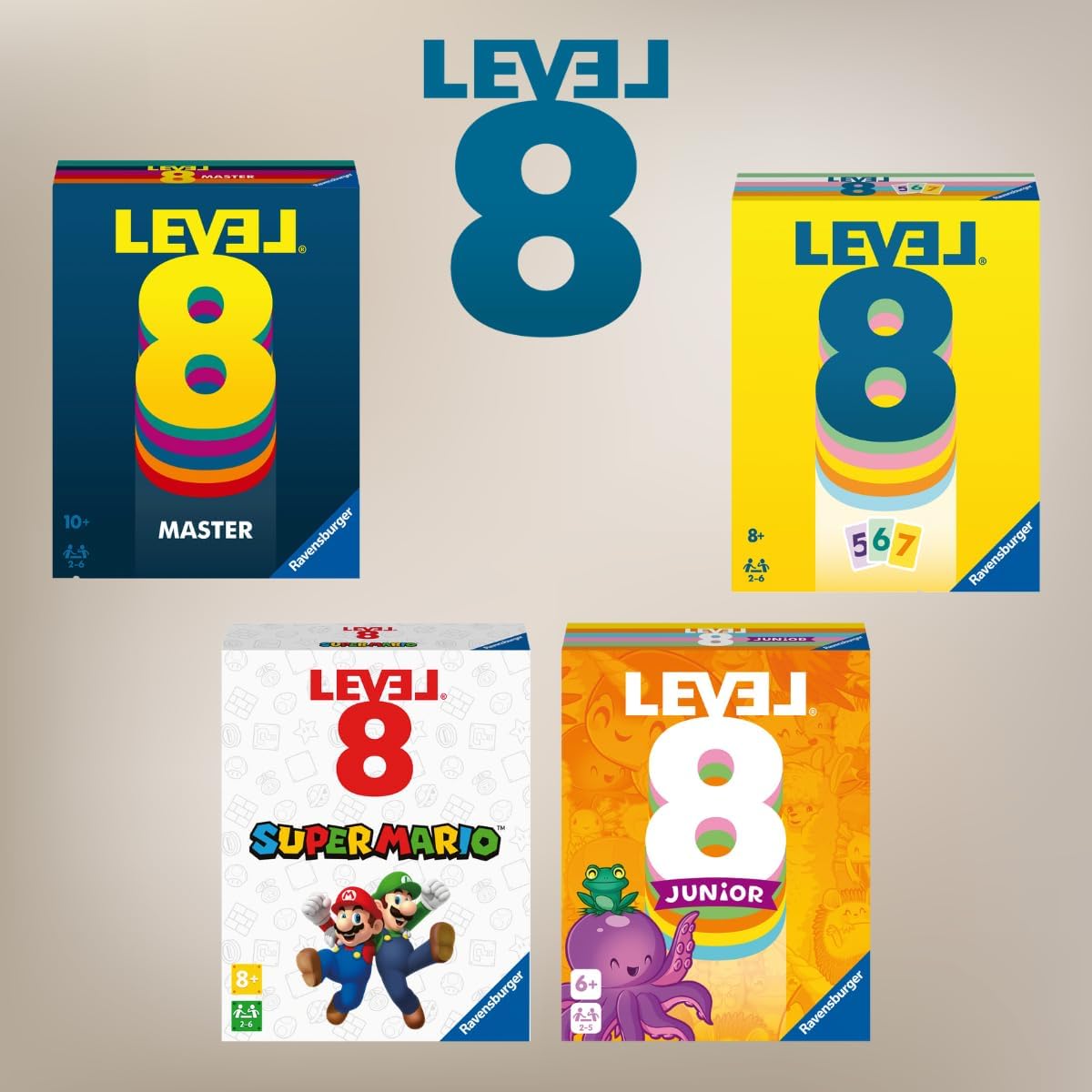 Thumbnail 6 de Ravensburger Level 8 Super Mario – Jeu de Cartes, 2–6 joueurs, dès 8 ans