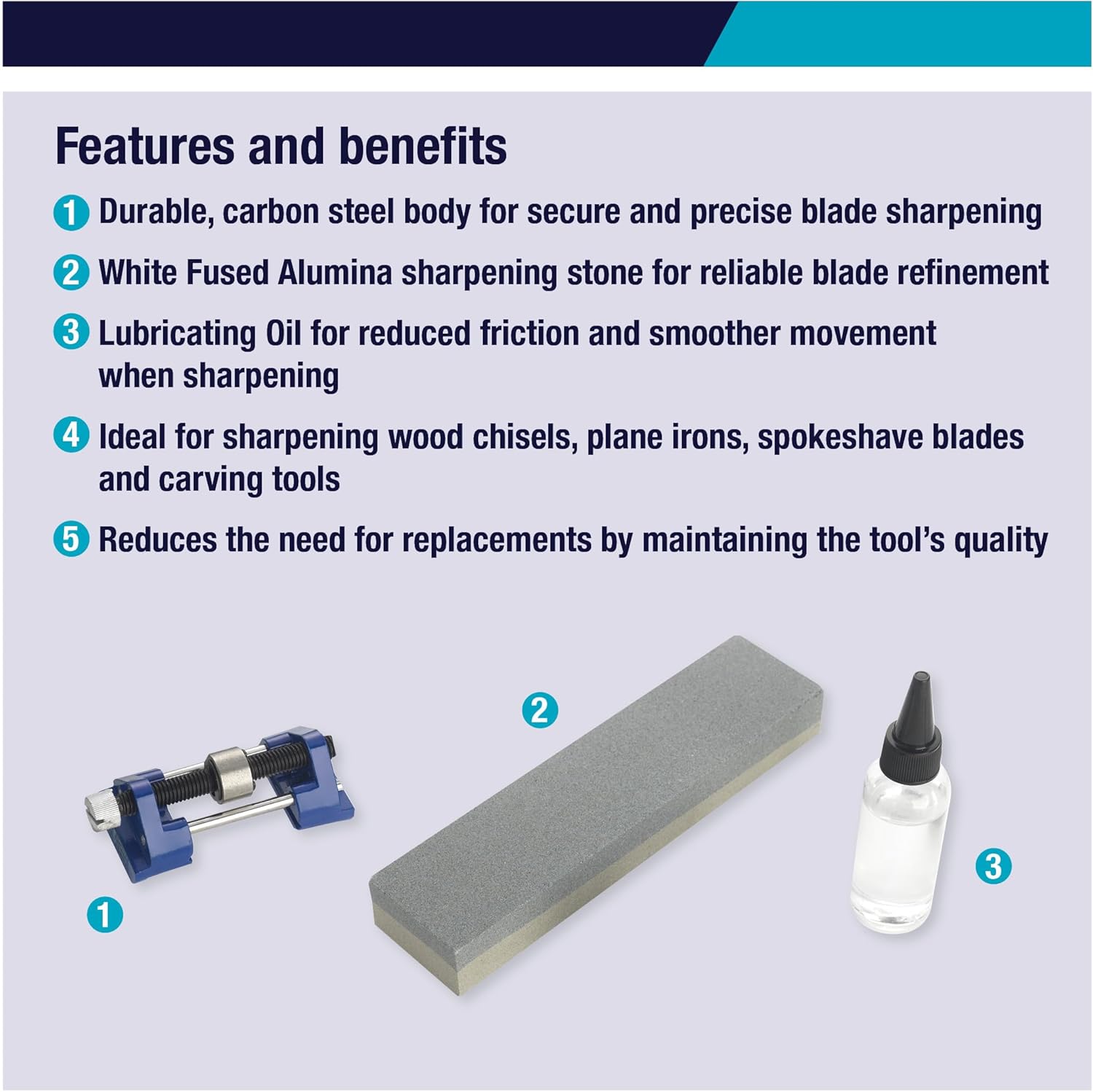 Thumbnail 1 de ECLIPSE Eclipse Professional Tools 3PCHGK 3-piece Honing & Sharpening Kit