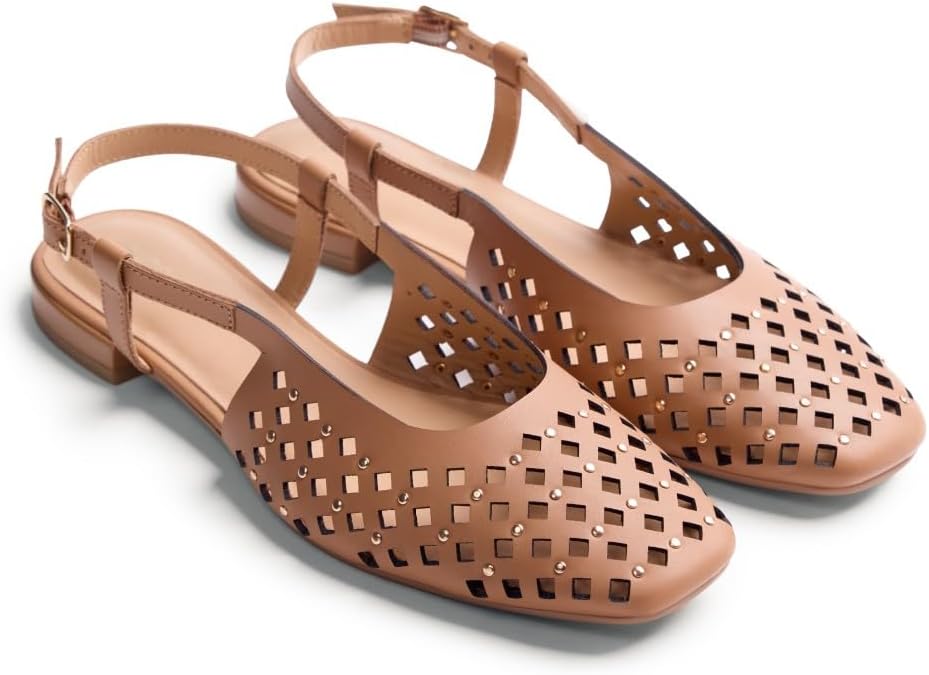 Thumbnail 6 de GIOSEPPO Femme Kyaka Chaussure Baby – Mules en cuir ajouré, confort et style espagnol