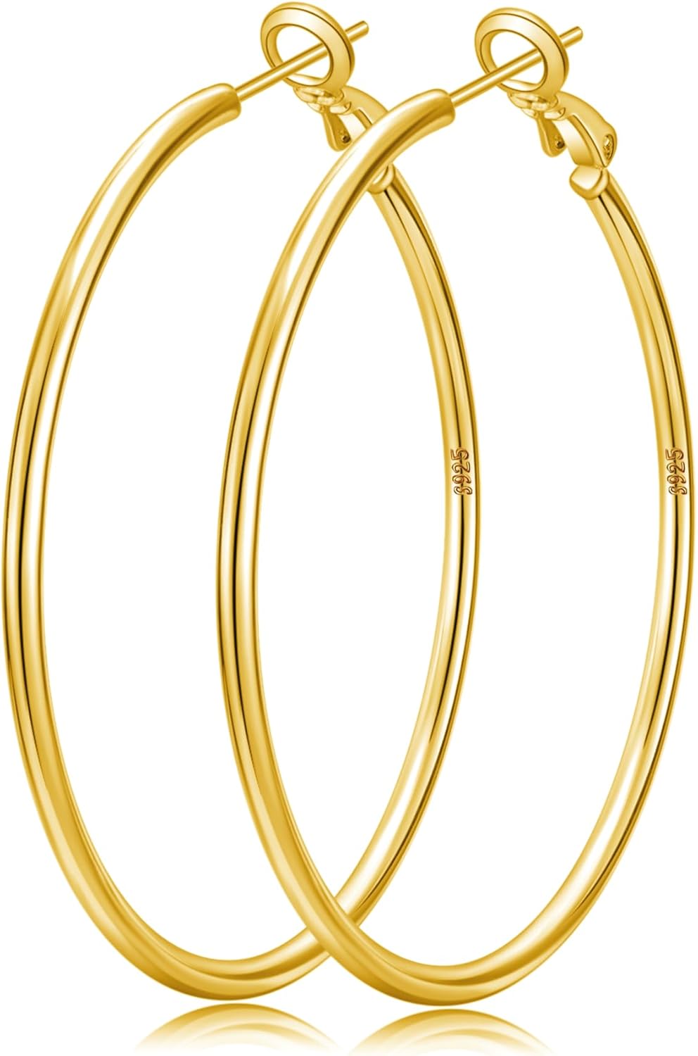 Thumbnail 6 de Senteria 2 mm Creolen Silber 925, 20–70 mm