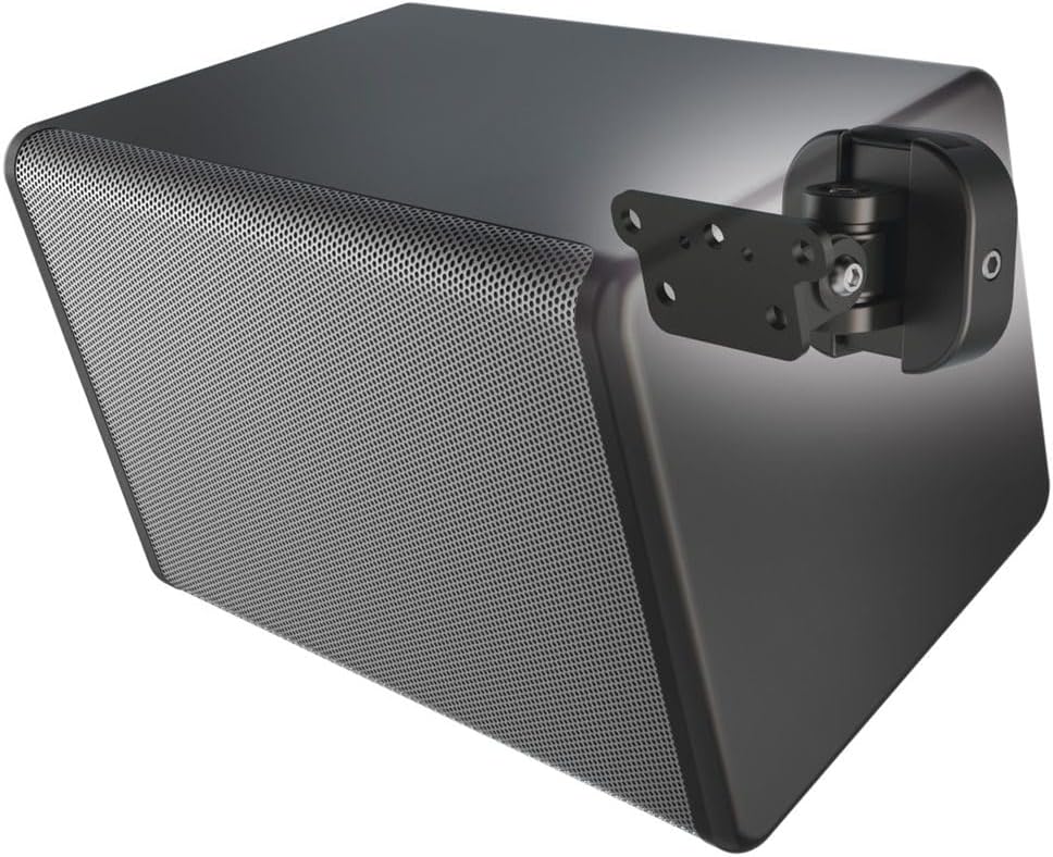 Thumbnail 3 de Hama Lautsprecher-Wandhalterung universal: neigbar, schwenkbar (schwarz)