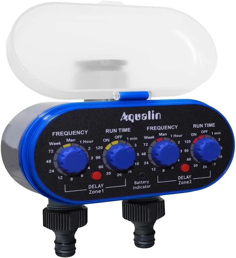 Detalle de Aqualin Timer con valvola a Sfera per Sistema di irrigazione Automatico ed elettronico
