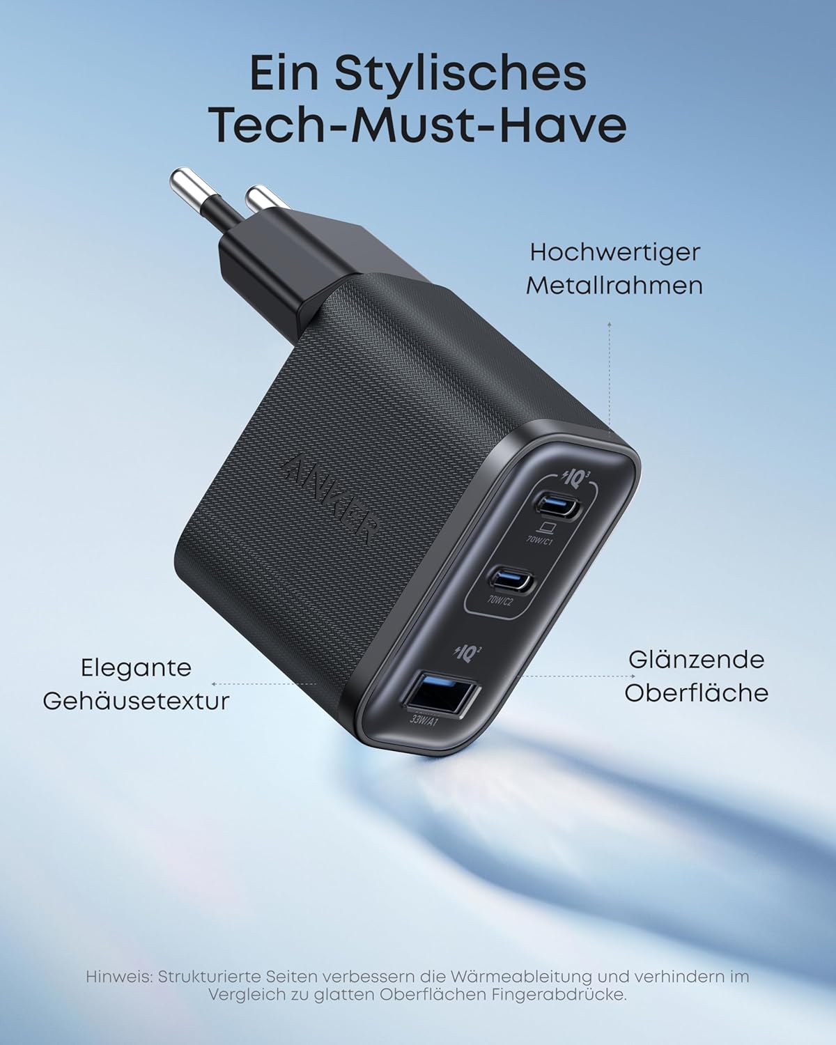 Thumbnail 4 de Anker Nano 70W USB C Ladegerät 3-Port
