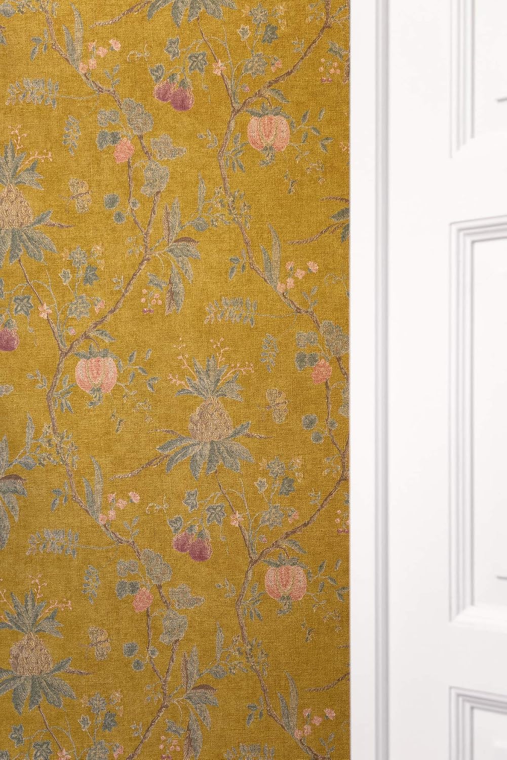 Thumbnail 6 de Livingwalls Papel Pintado Floral Amarillo y Verde