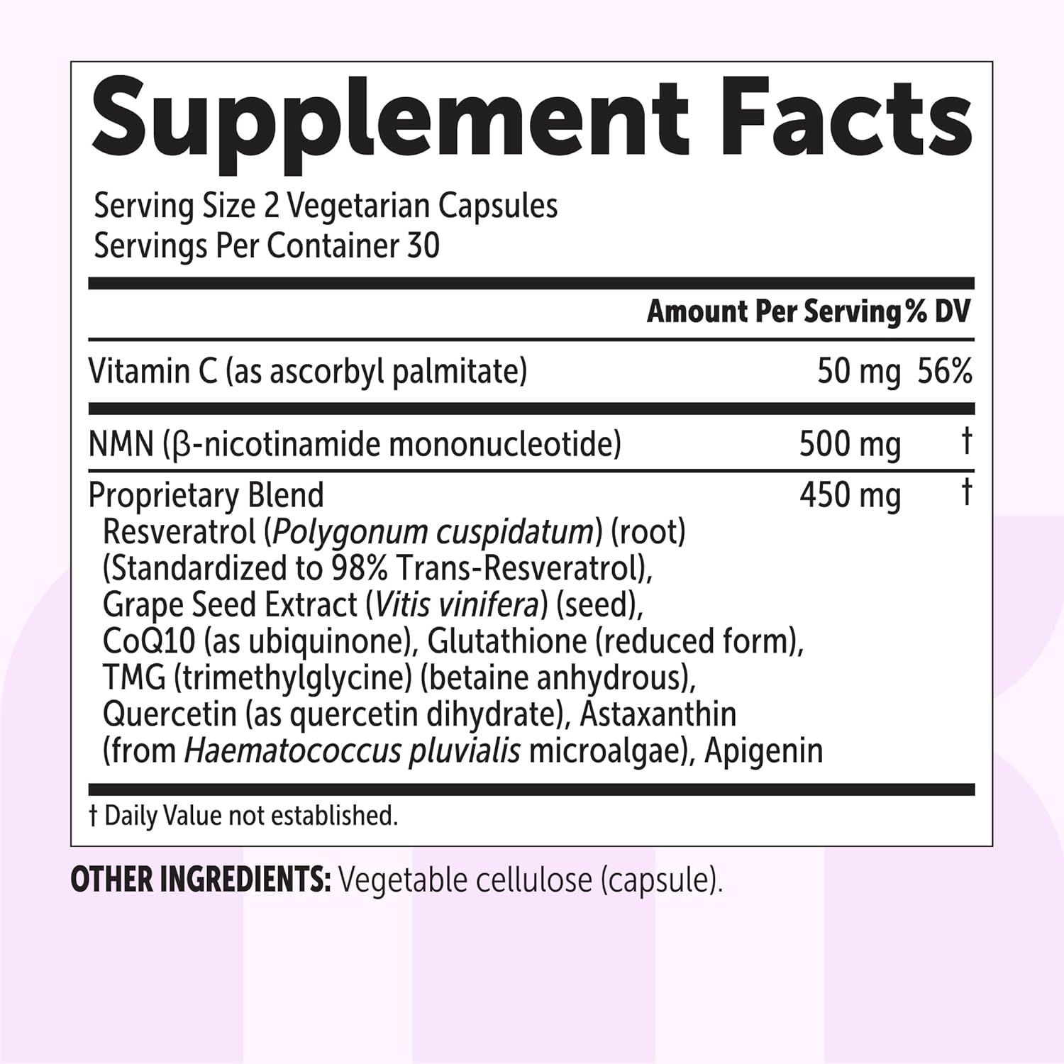 Thumbnail 5 de Micro Ingredients NMN supplement, 60 capsules
