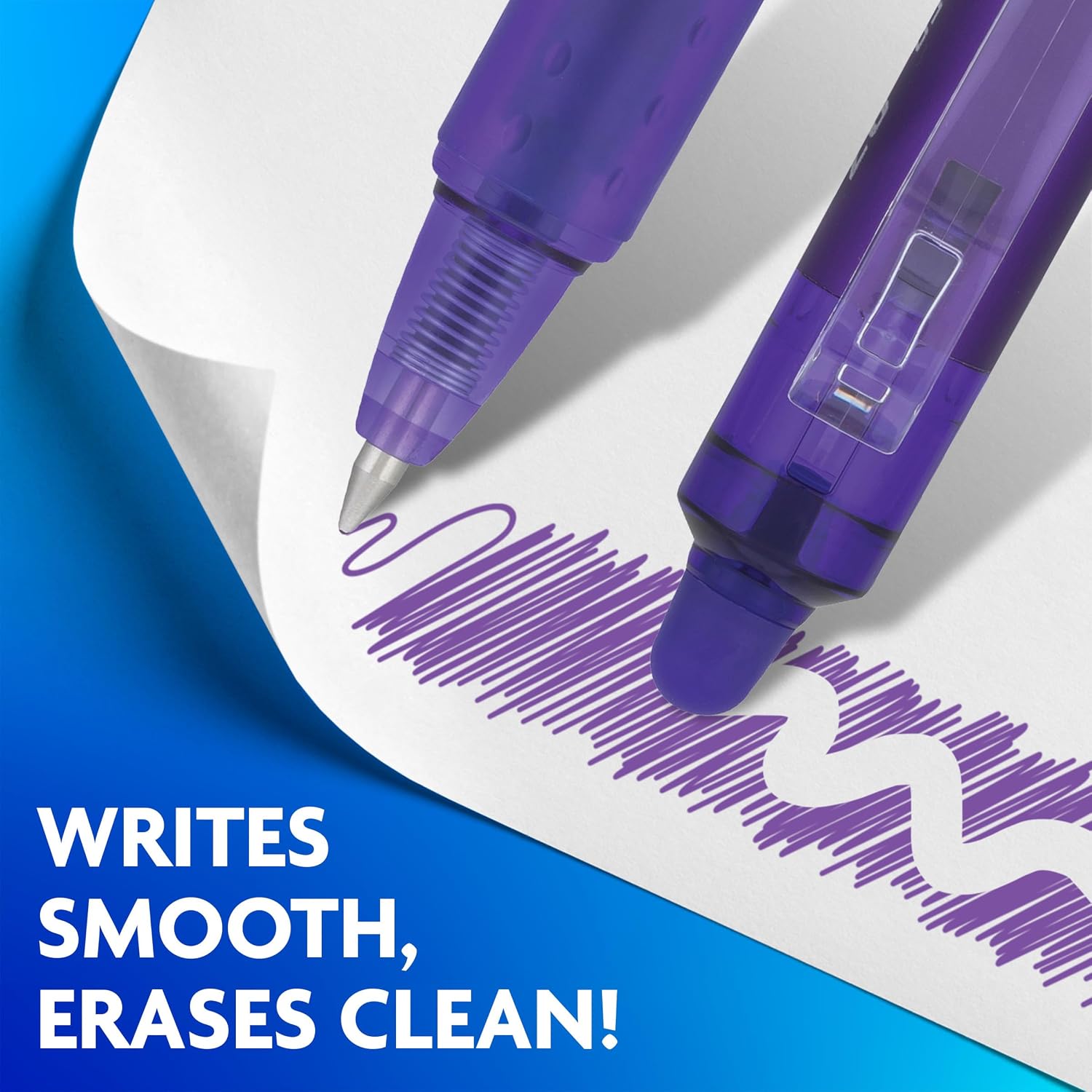 Detalle 2 de Pilot FriXion Erasable Gel Pens 0.7 mm, Pack of 10 ๐