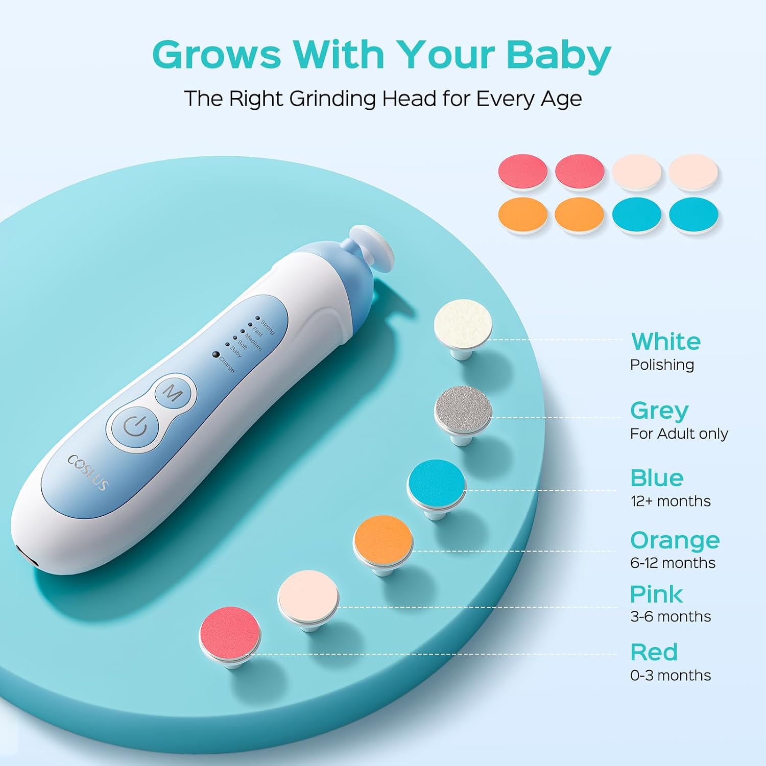 Detalle 2 de COSLUS Baby Nail Trimmer C52