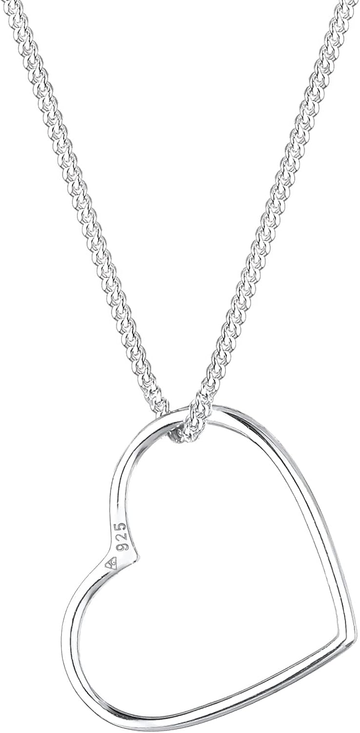 Thumbnail 3 de Elli Collar Mujer Corazón en Plata Esterlina 925 💖