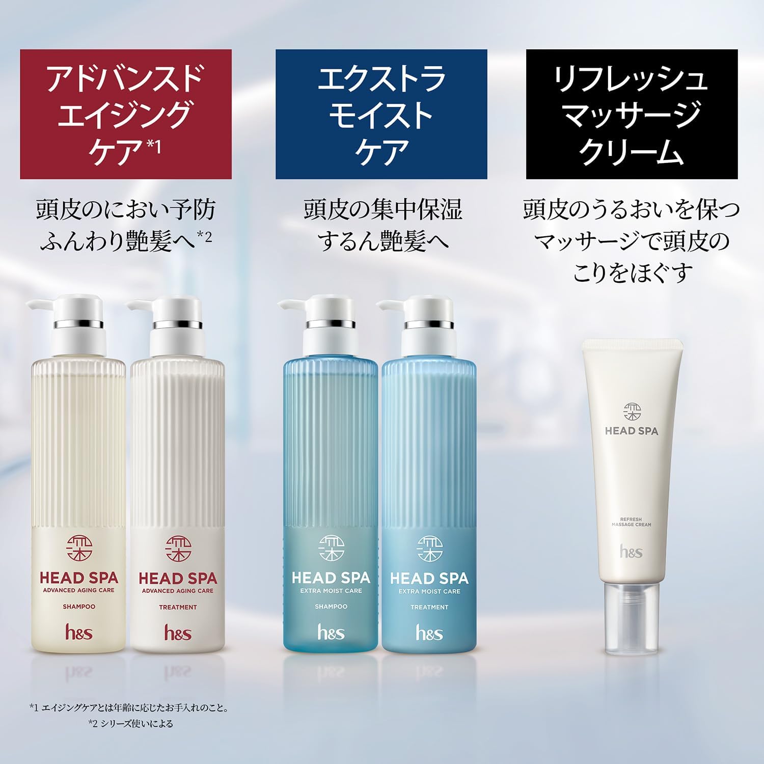 Thumbnail 4 de h&s 深ヘッドスパ エクストラモイストケア トリートメント 700g 詰め替え特大