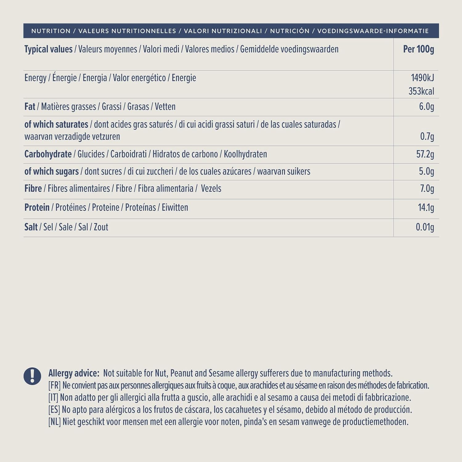 Detalle 2 de Quinoa biologica by Amazon, 500 g – alternativa sans gluten e fonte di fibre