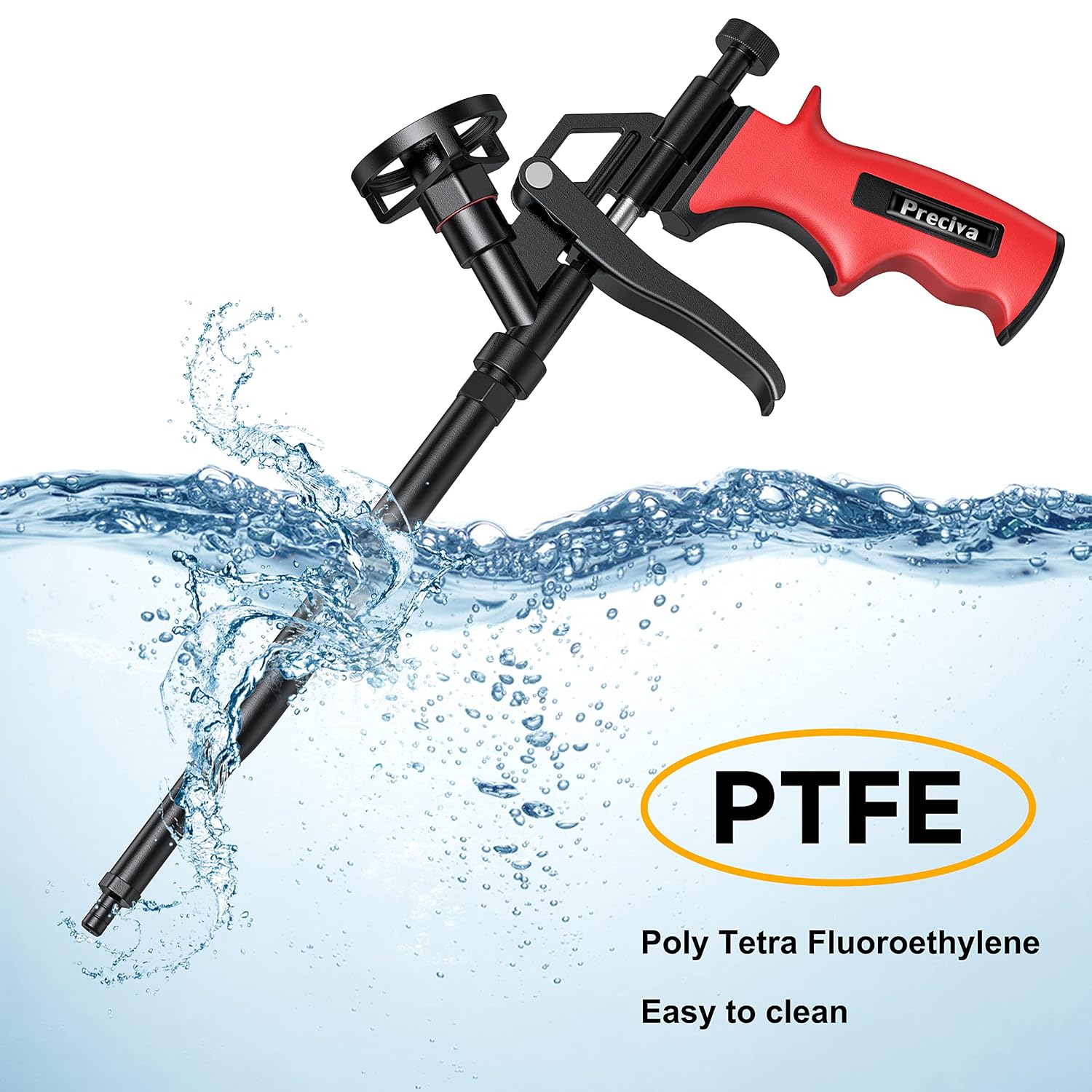 Thumbnail 1 de Preciva 2pcs Expanding Foaming Gun — Professional PU Foam Filler and Applicator