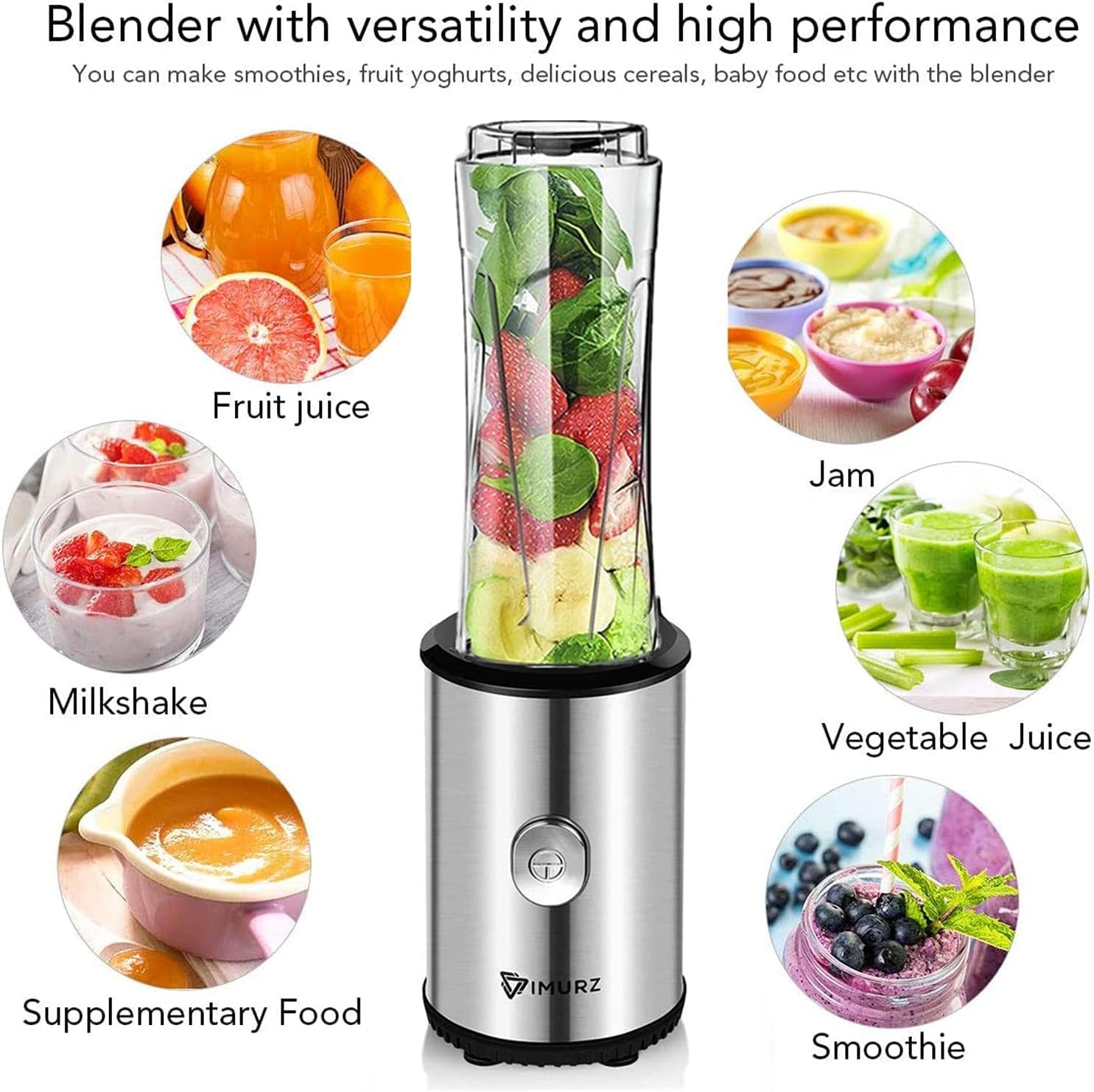 Detalle de Personal blender smoothies maker 350W