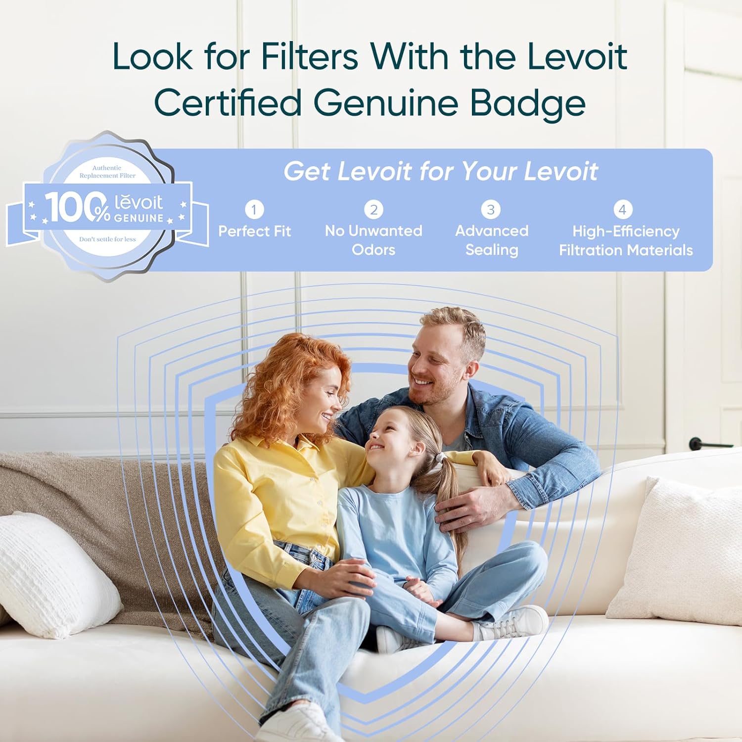 Thumbnail 5 de LEVOIT Core 200S-P Air Purifier 140 ft² 🏠