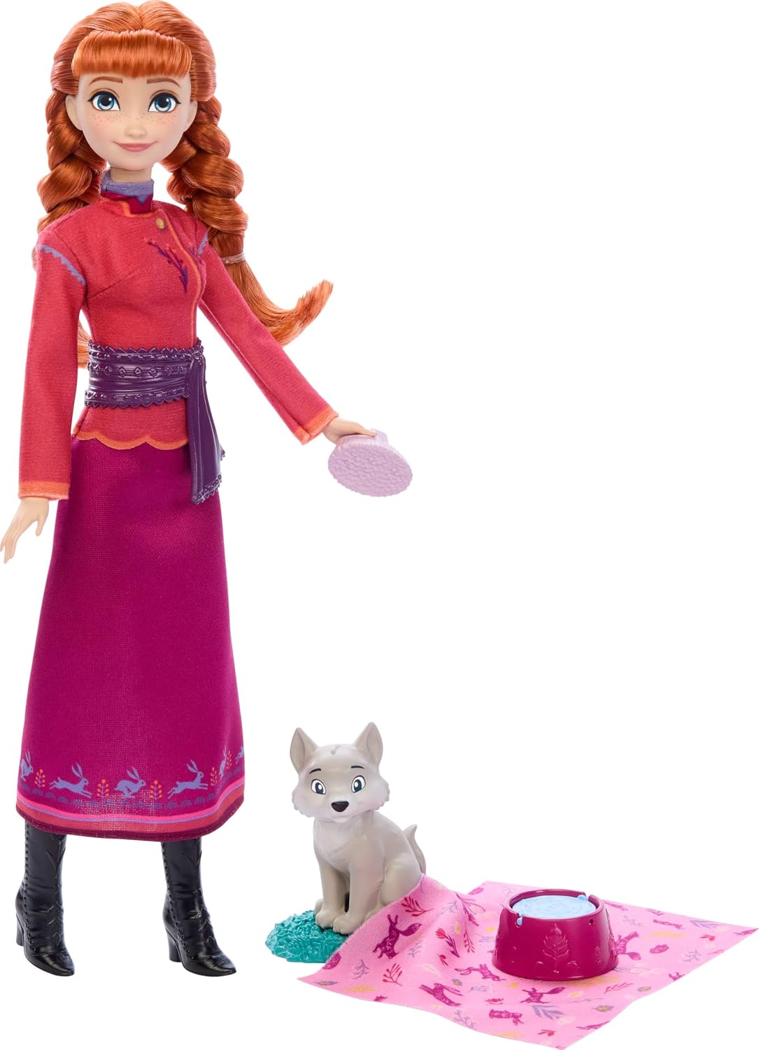 Thumbnail 6 de Mattel Disney Elsa Modepuppen-Set mit 11 Überraschungen