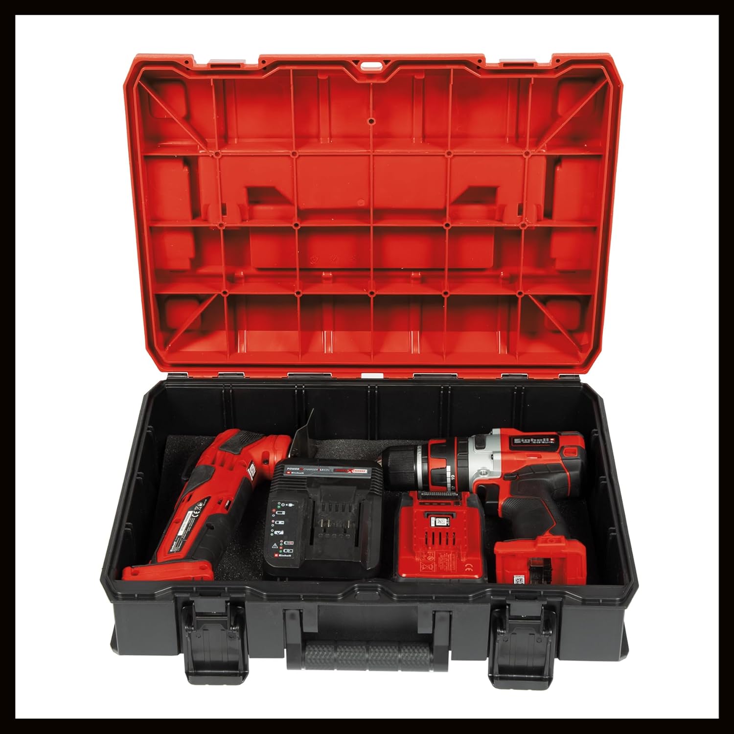 Detalle de Einhell E-Case S-F System Storage Case for power tools and accessories
