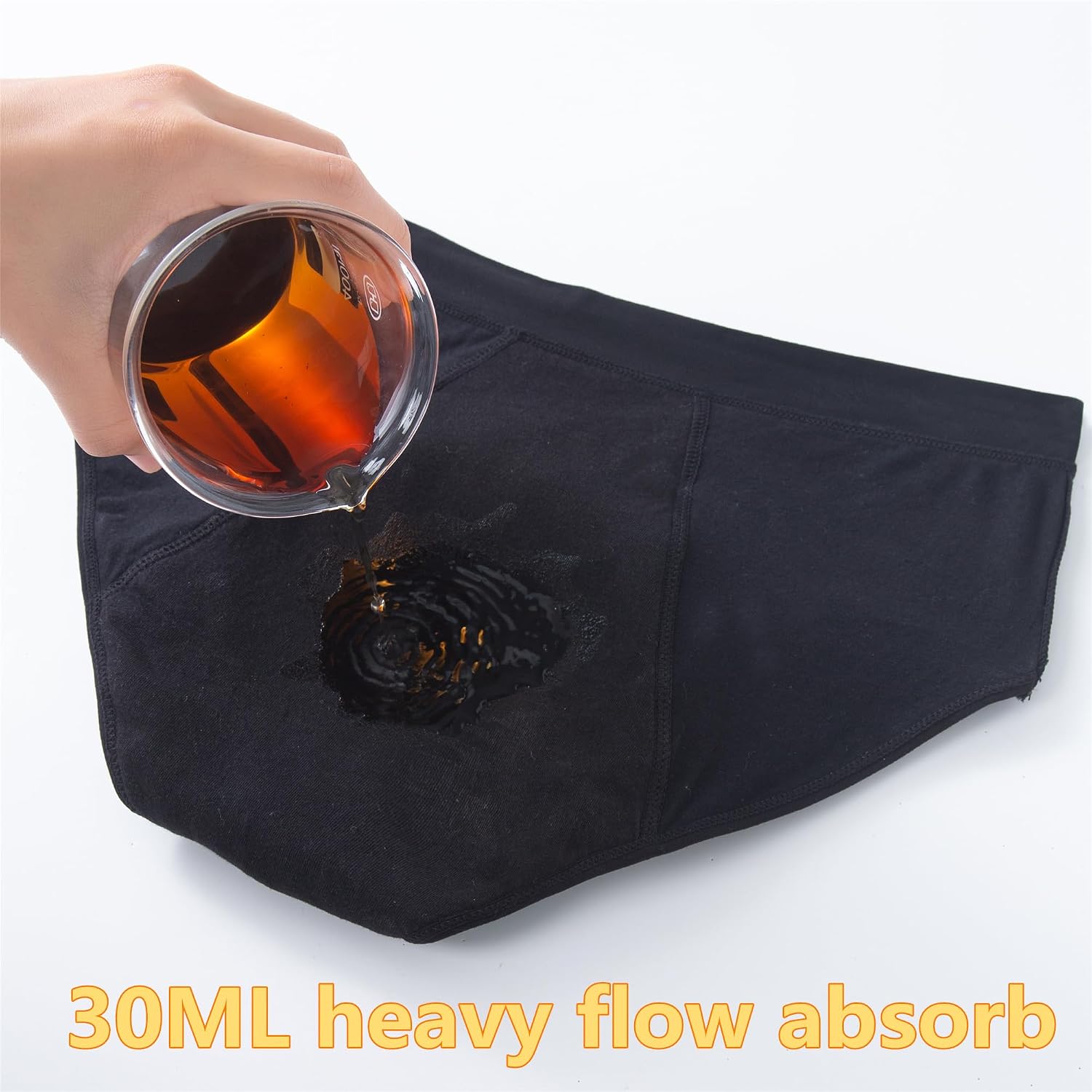 Thumbnail 3 de ZVZK Period Pants Heavy Flow (30ML) Girls absorb cotton knickers, mid/high waist hipster