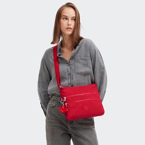 Thumbnail 5 de Kipling Alvar Bandolera Mediana, Red Rouge ❤