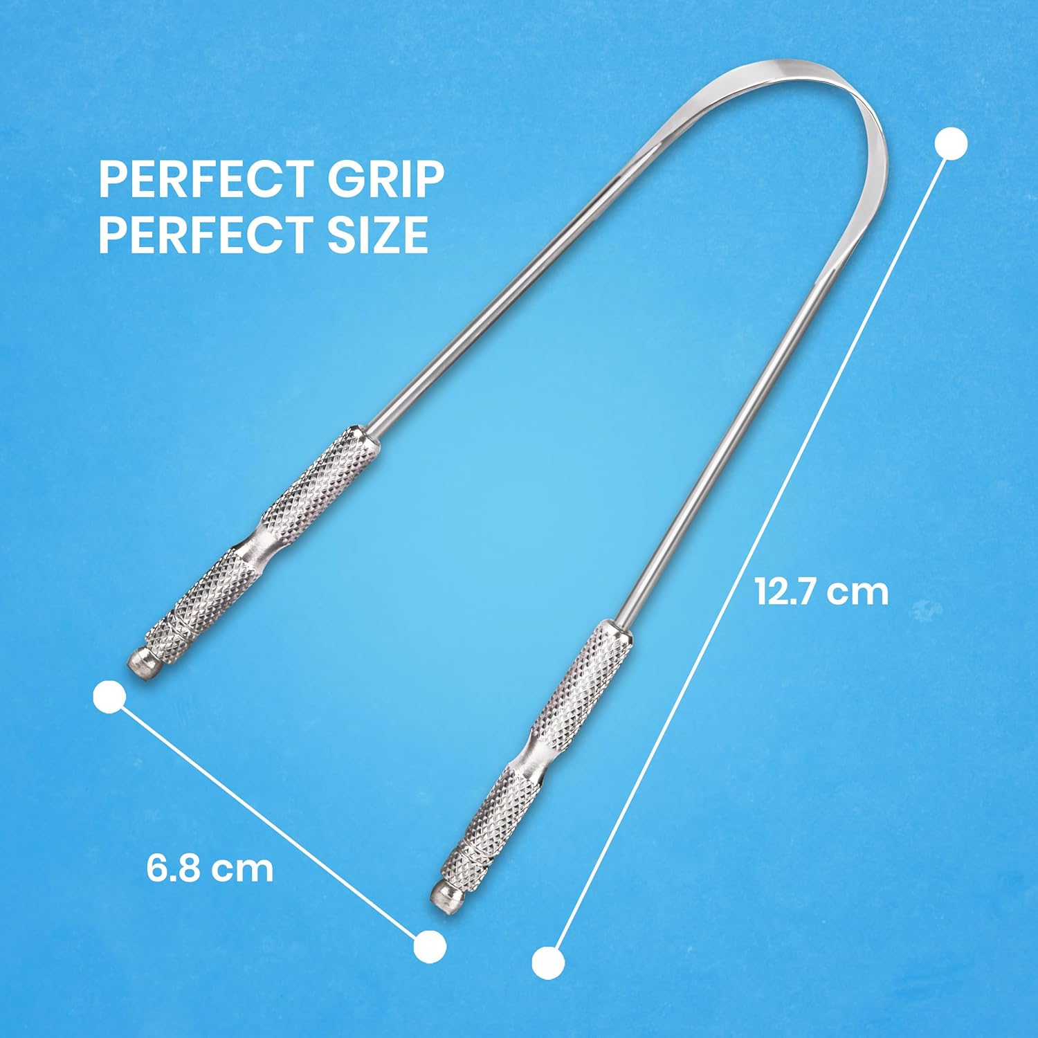 Thumbnail 6 de HOKIN Tongue Scraper 2pcs stainless steel
