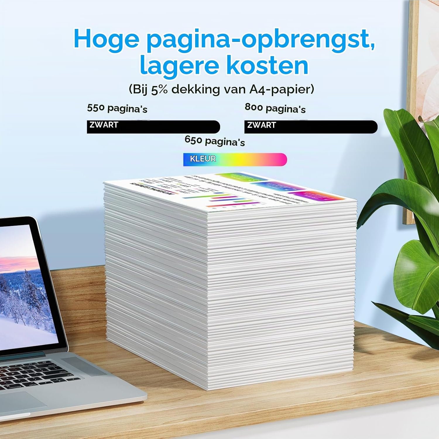 Thumbnail 2 de Fooylen 202XL compatibele Epson-inktpatronen, multipack met vijf kleuren