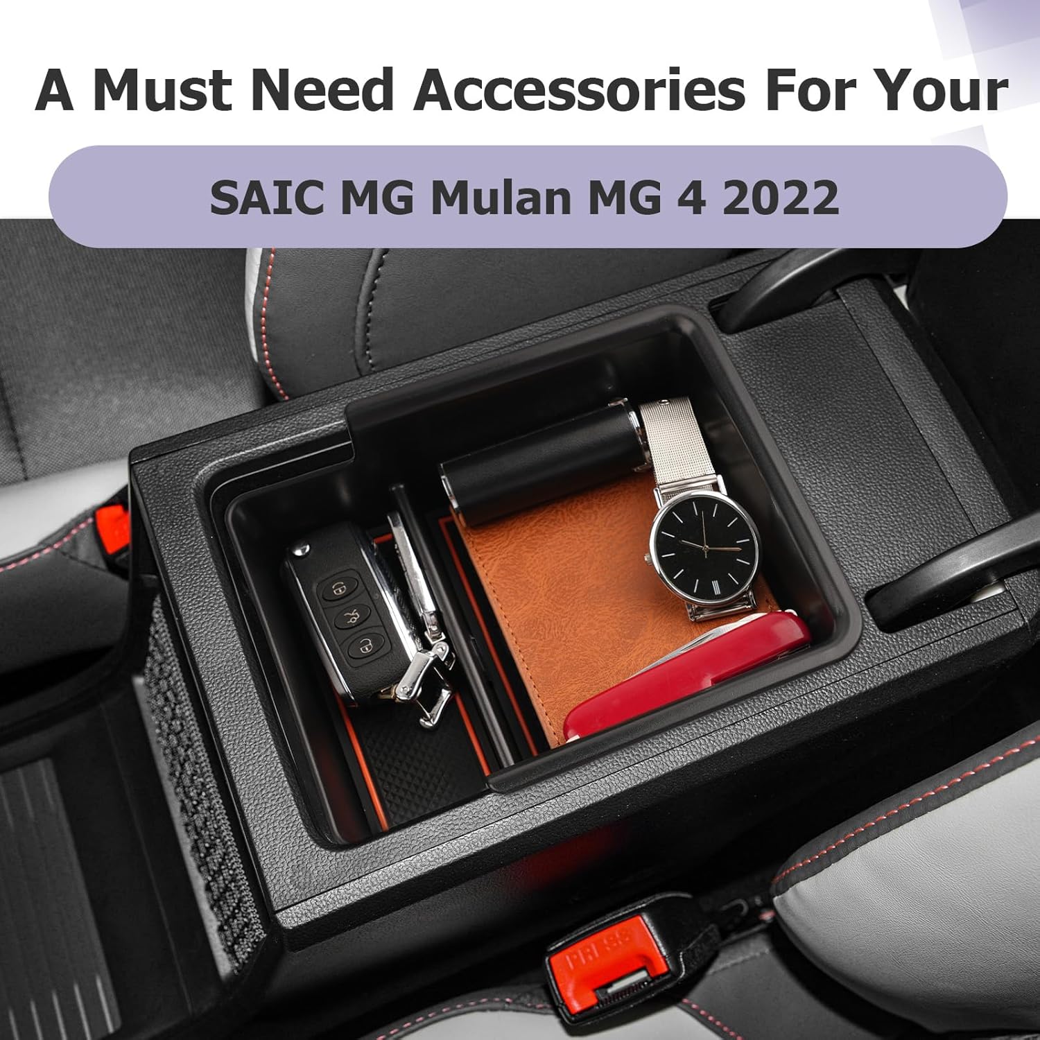 Thumbnail 6 de LUWU Centre Console Storage Box for MG 4 EV MG4 Electric (EH32) 2022–2025