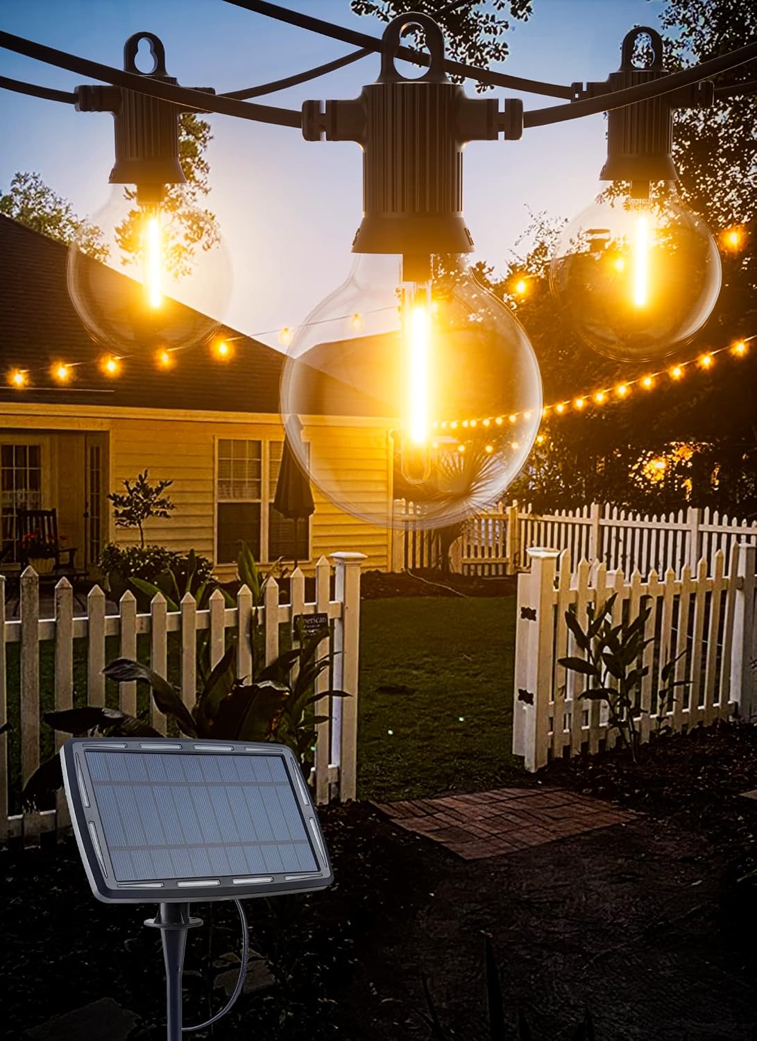 Detalle de Zuske Solar Festoon Lights 15m 25 LED