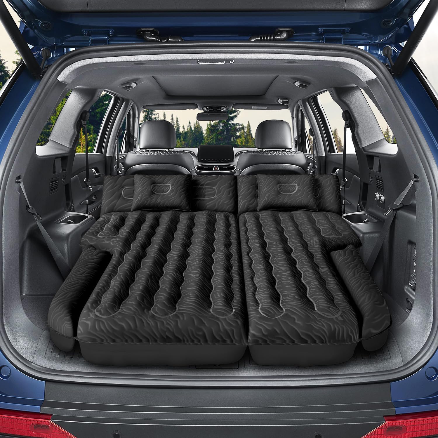 Detalle de DikaSun 85b7fc50-c4cf-42de-a742-e892d822d8d6 Inflatable SUV Air Mattress with 12V Pump