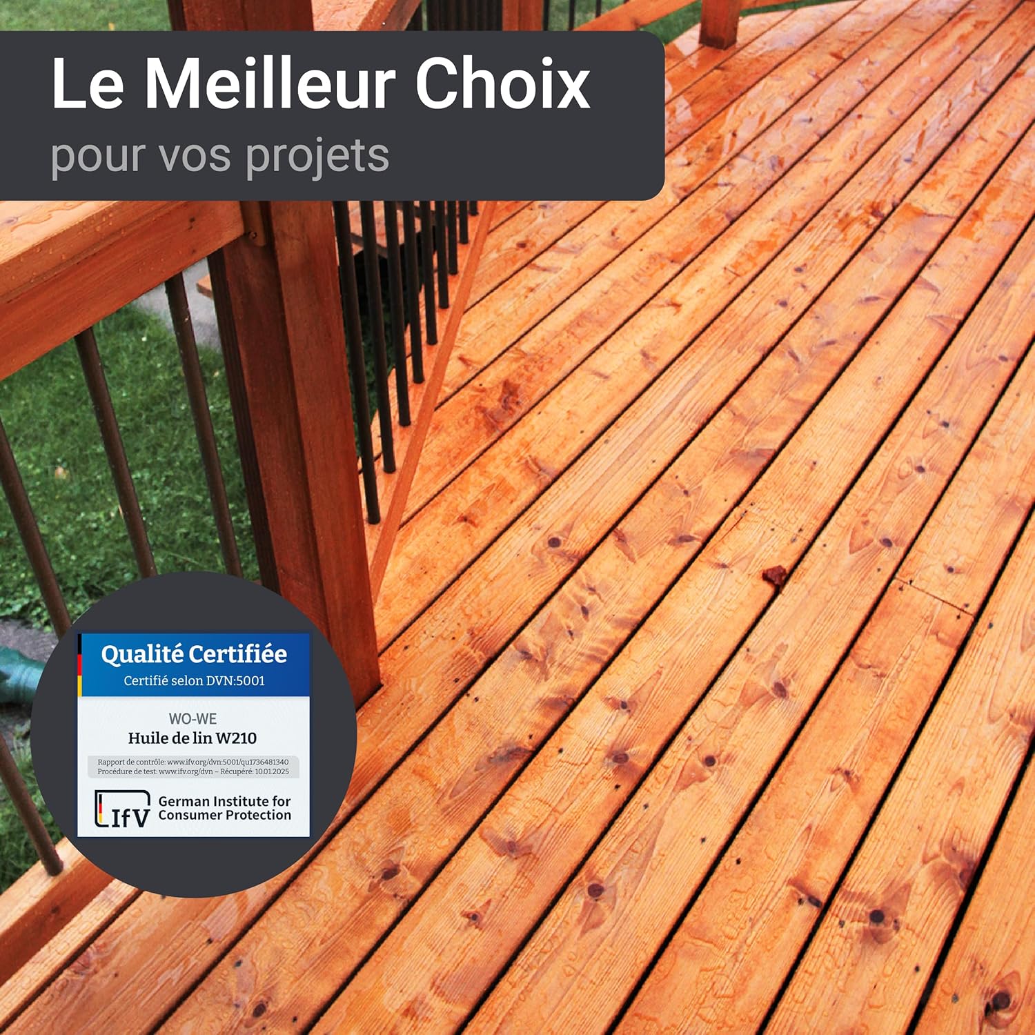 Thumbnail 3 de Huile de lin cuite W210 10L