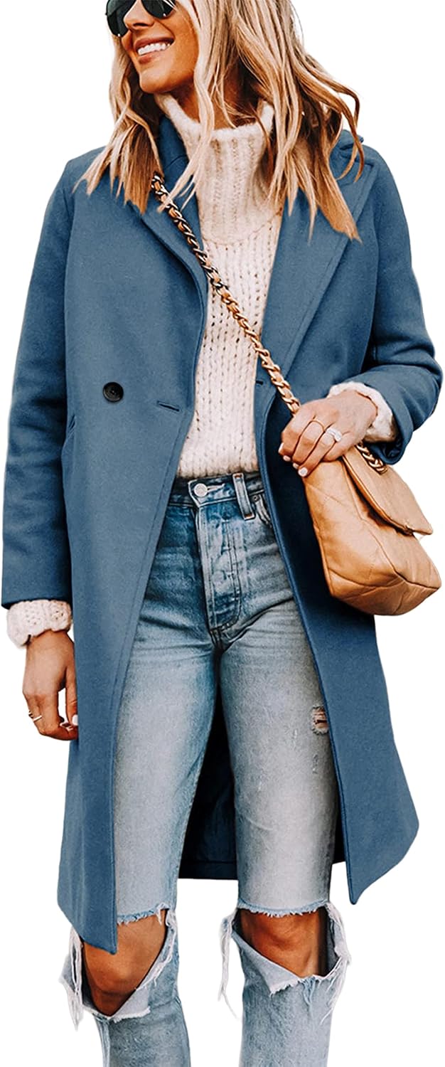 Detalle de Tanming wool blend coat