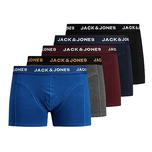 Detalle de JACK & JONES Herren-Trunks im 5er-Pack