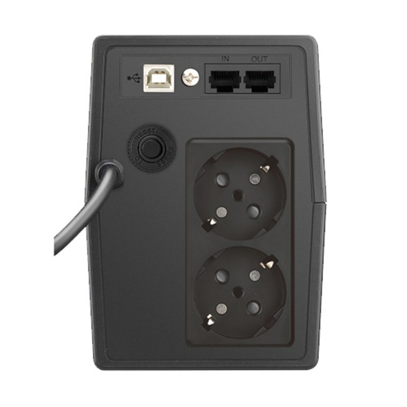 Thumbnail 1 de Phasak PH 9464 SAI 600VA LCD táctil con USB y cargador súper-inteligente