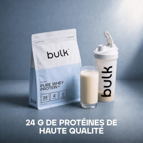 Detalle 2 de Bulk Pure Whey Protein+ Vanille 900 g – Protéines de haute qualité pour un shake quotidien